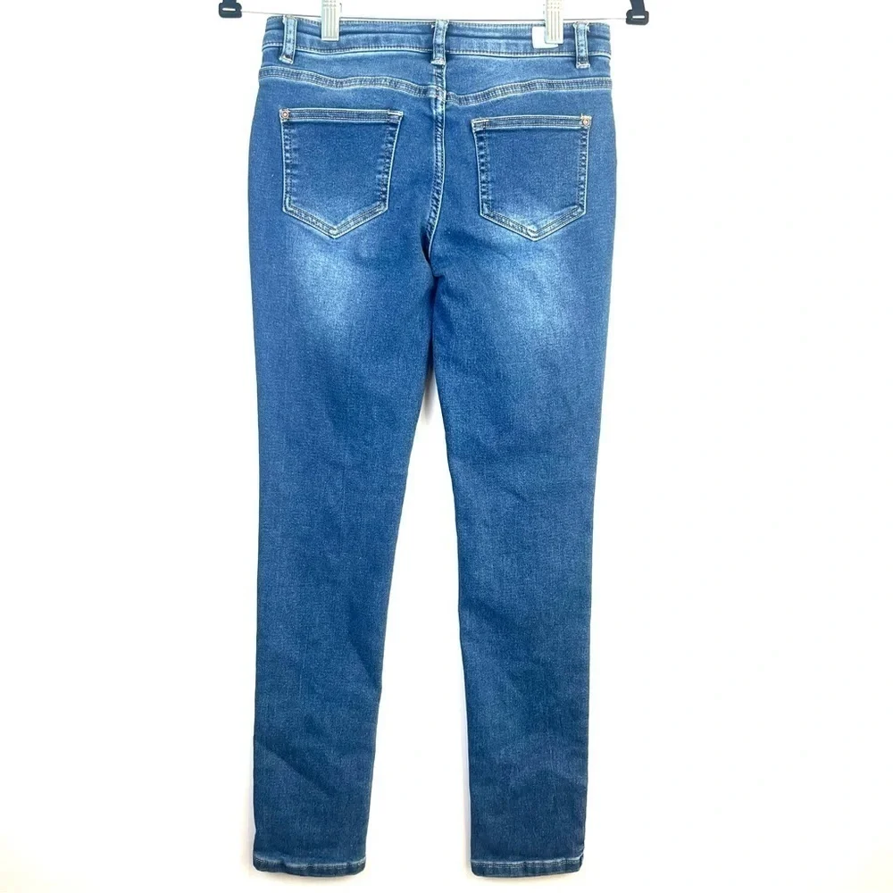 Kidpik Blue Denim Slim-Fit Jeans